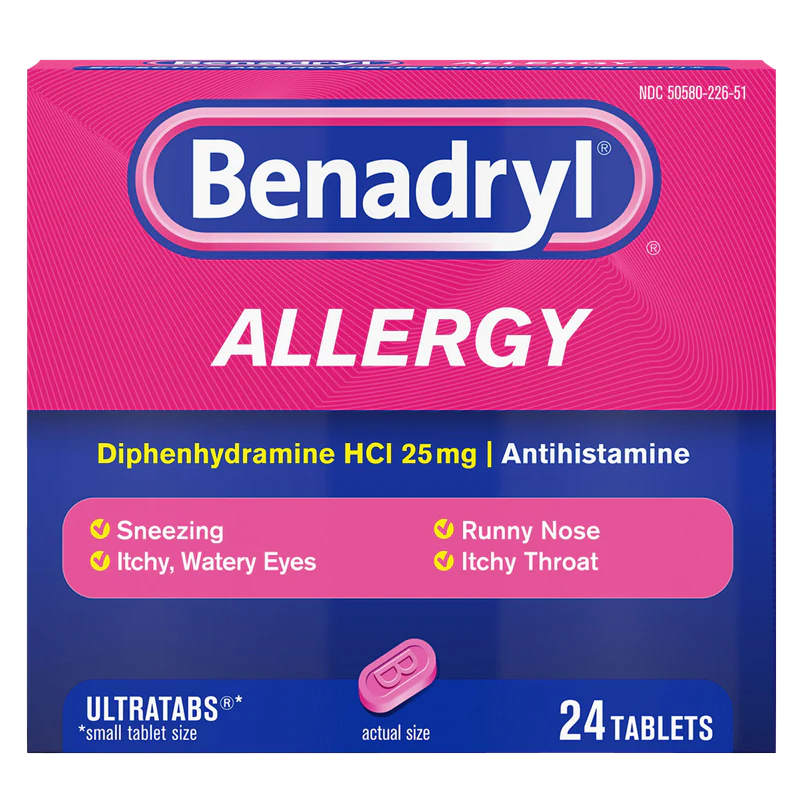 Benadryl Ultra Tablets (24CT)