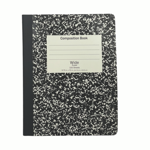 Composition Notebook 100 Sheets