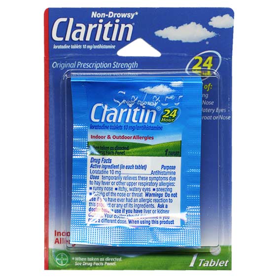 Blister Pack: Claritin 1's (12CT)