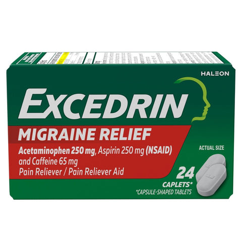 Excedrin Migraine Tablets (24CT)