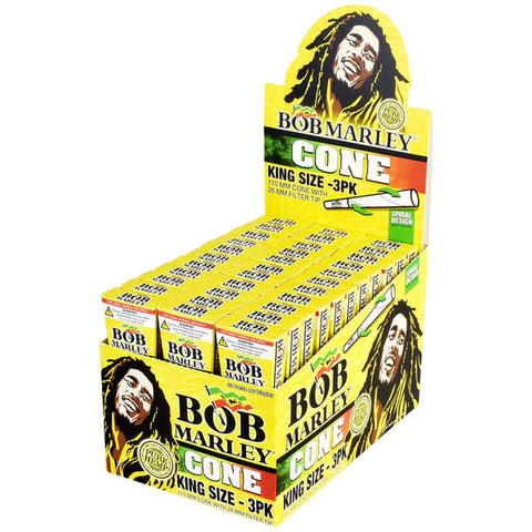 Bob Marley Cone: King Size (3 Pack)