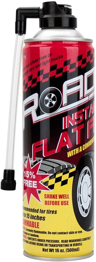 Road Fix-A-Flat w/Hose 16oz