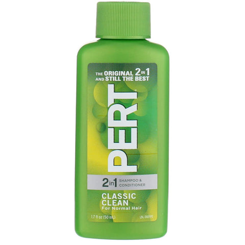 Pert Shampoo: Classic Clean 1.7oz (Travel Size)
