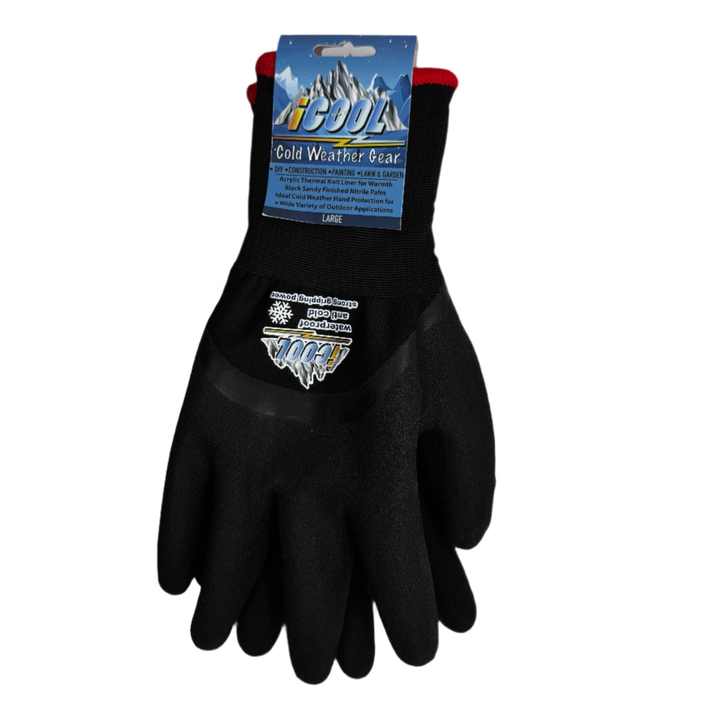 iCool Cold Weather Gloves - Black (12CT)