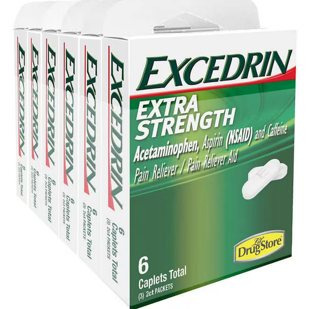 Lil Drug Blister Pack: Excedrin Extra Strength 6's (6CT)