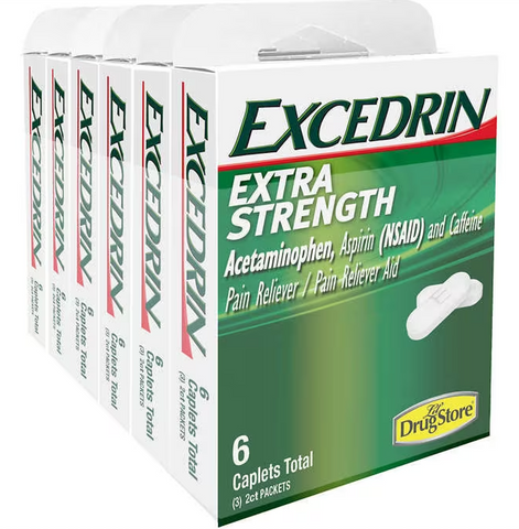 Lil Drug Blister Pack: Excedrin Extra Strength 6's (6CT)