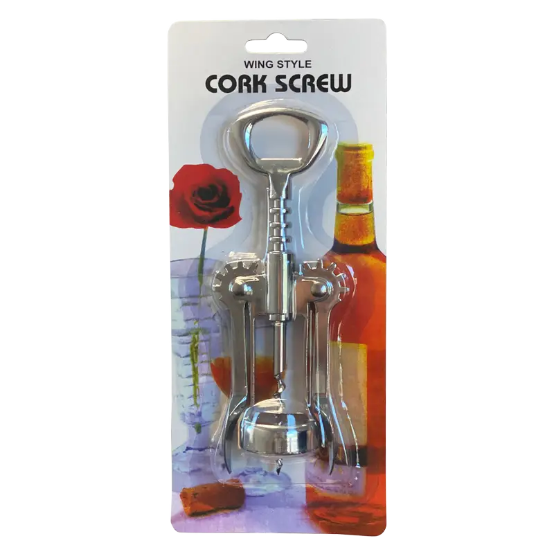 Wing Style Cork Screw Wine Opener