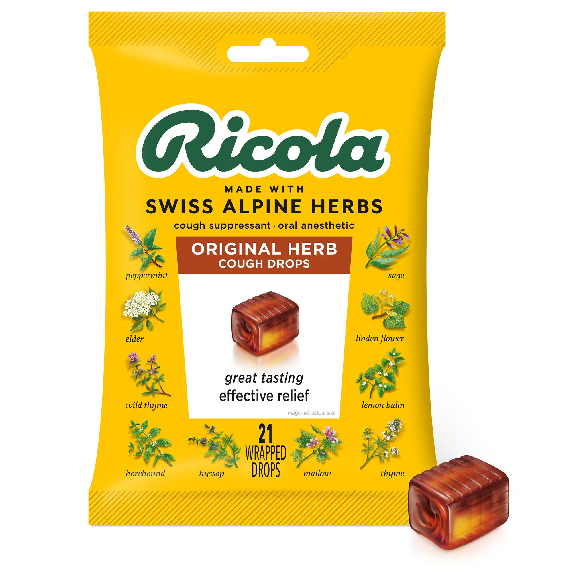 Ricola Cough Drop Bags (8CT)