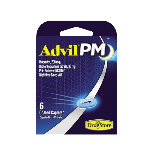 Lil Drug Blister Pack: Advil PM 6's (6CT)