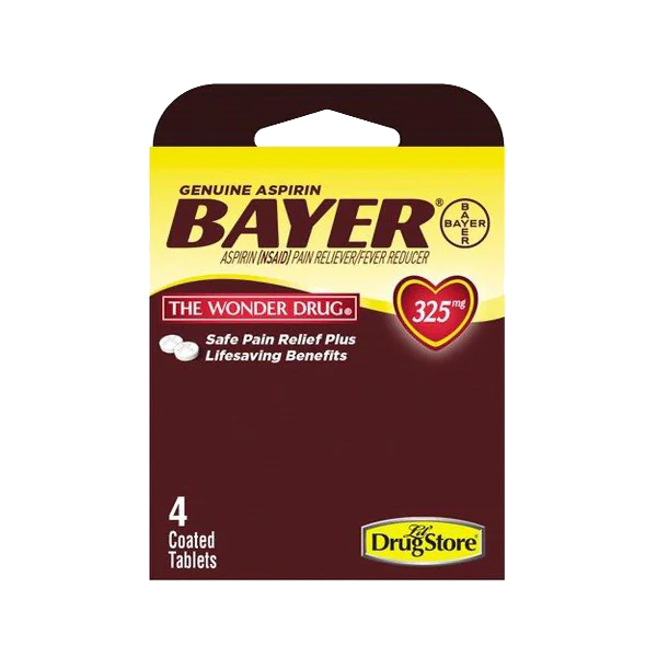 Lil Drug Blister Pack: Bayer 4's (6CT)