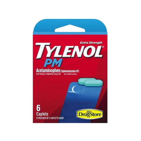 Lil Drug Blister Pack: Tylenol PM 6's (6CT)