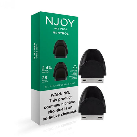 NJOY ACE Pods: Menthol 2.4%