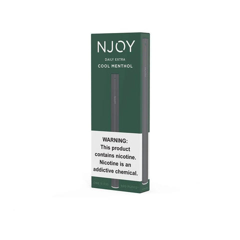 NJOY DAILY RICH Disposable: Menthol 6%