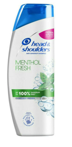 Head & Shoulders Shampoo: Menthol Fresh 400ml