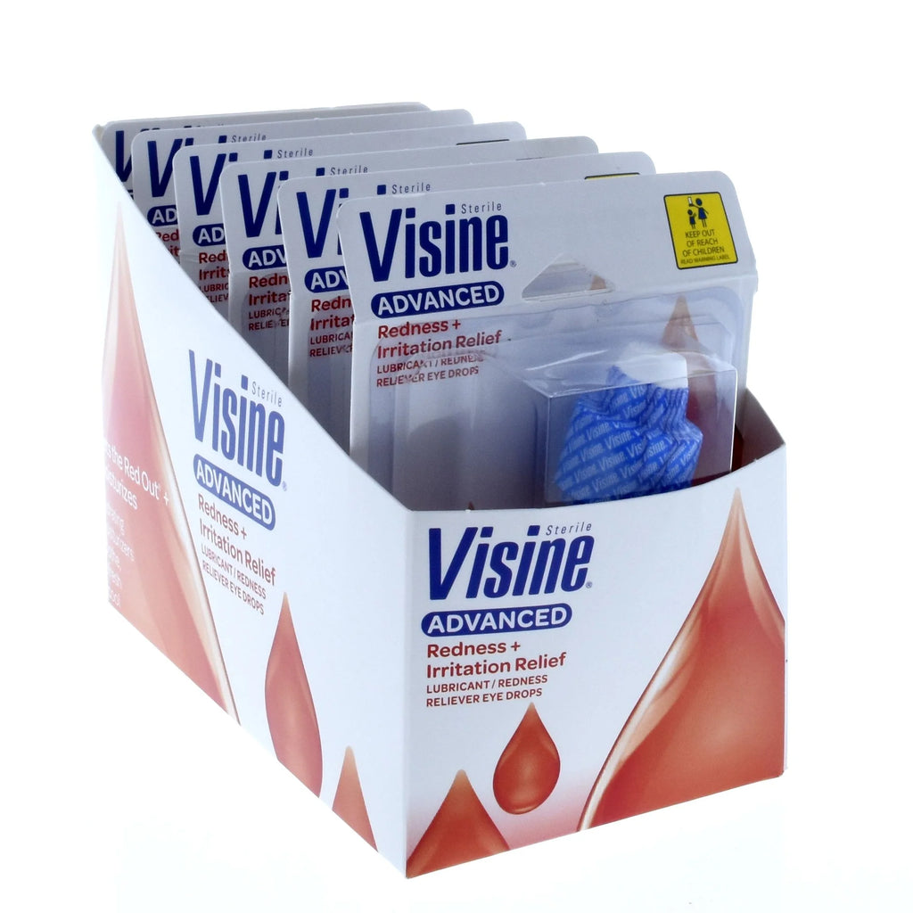 Visine Advanced 0.28oz Blister Pack (6CT)