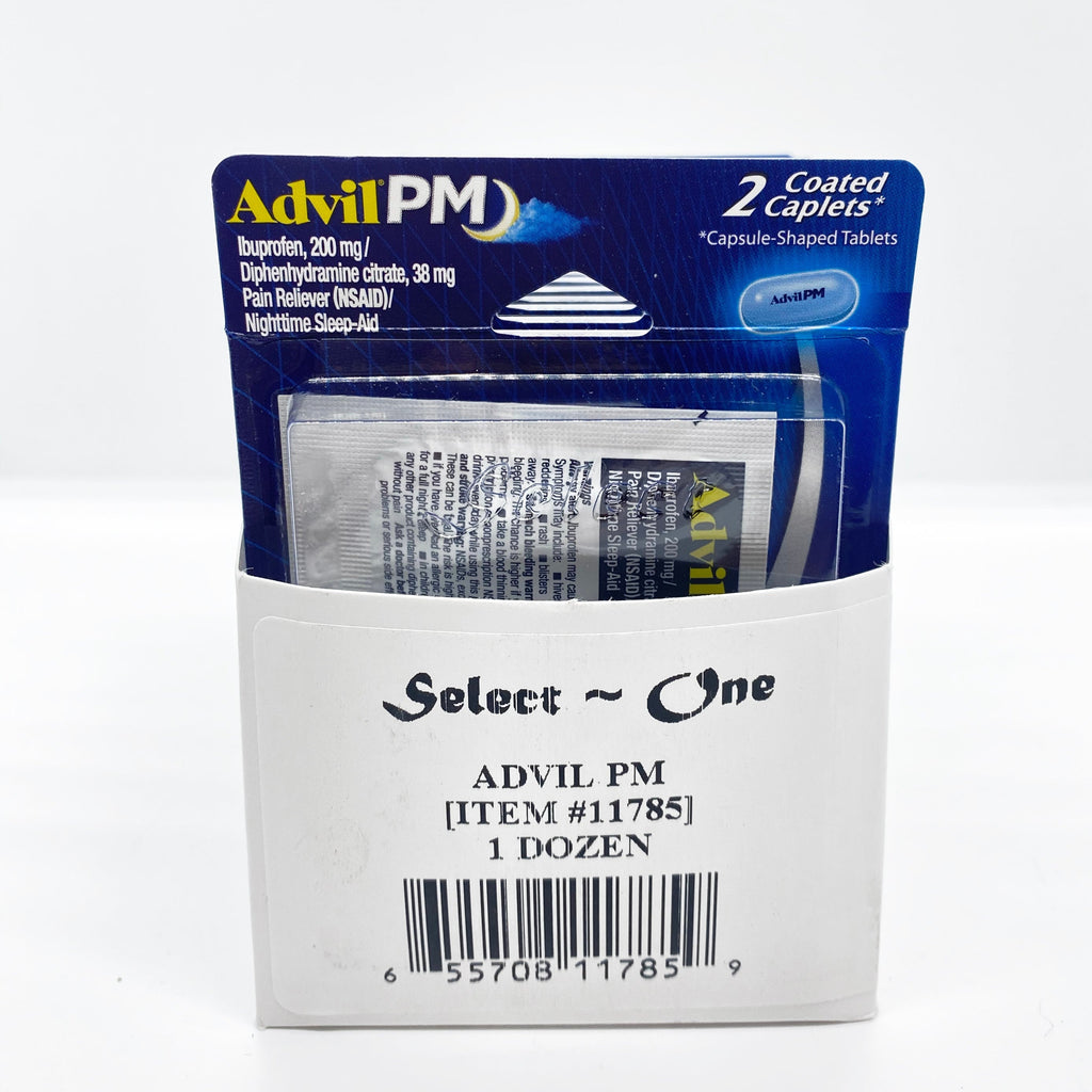 Blister Pack: Advil PM 2's (12CT)