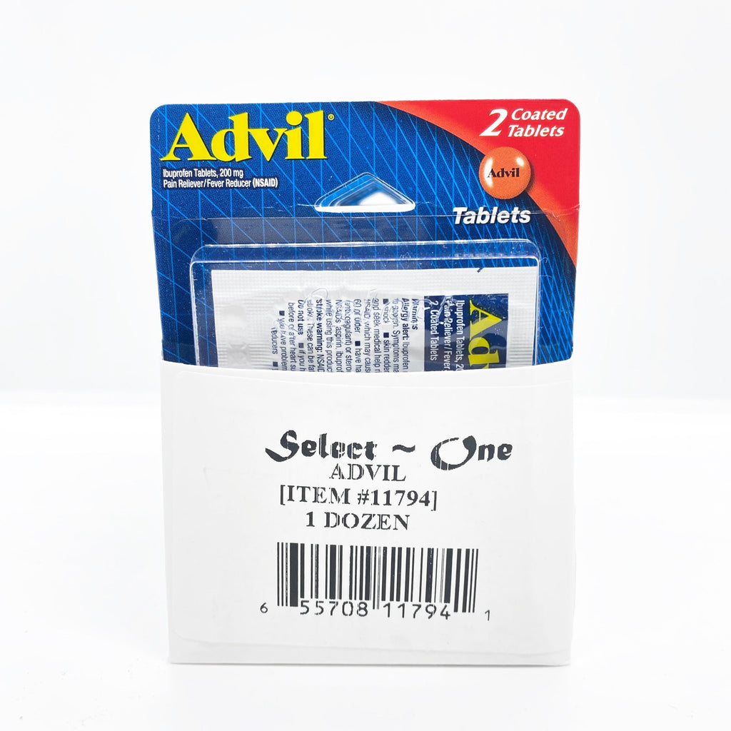 Blister Pack: Advil 2's (12CT)