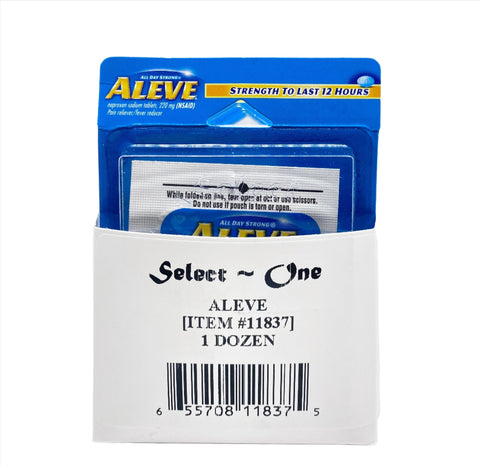 Blister Pack: Aleve 1's (12CT)