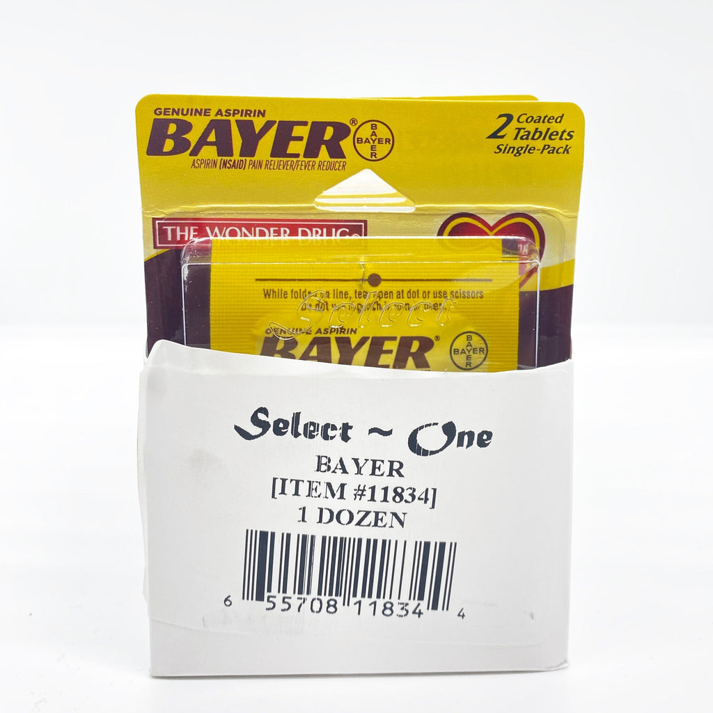 Blister Pack: Bayer 2's (12CT)