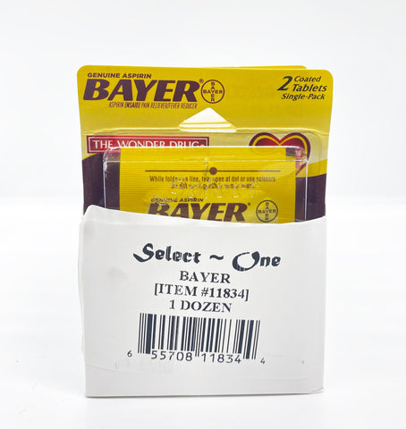 Blister Pack: Bayer 2's (12CT)