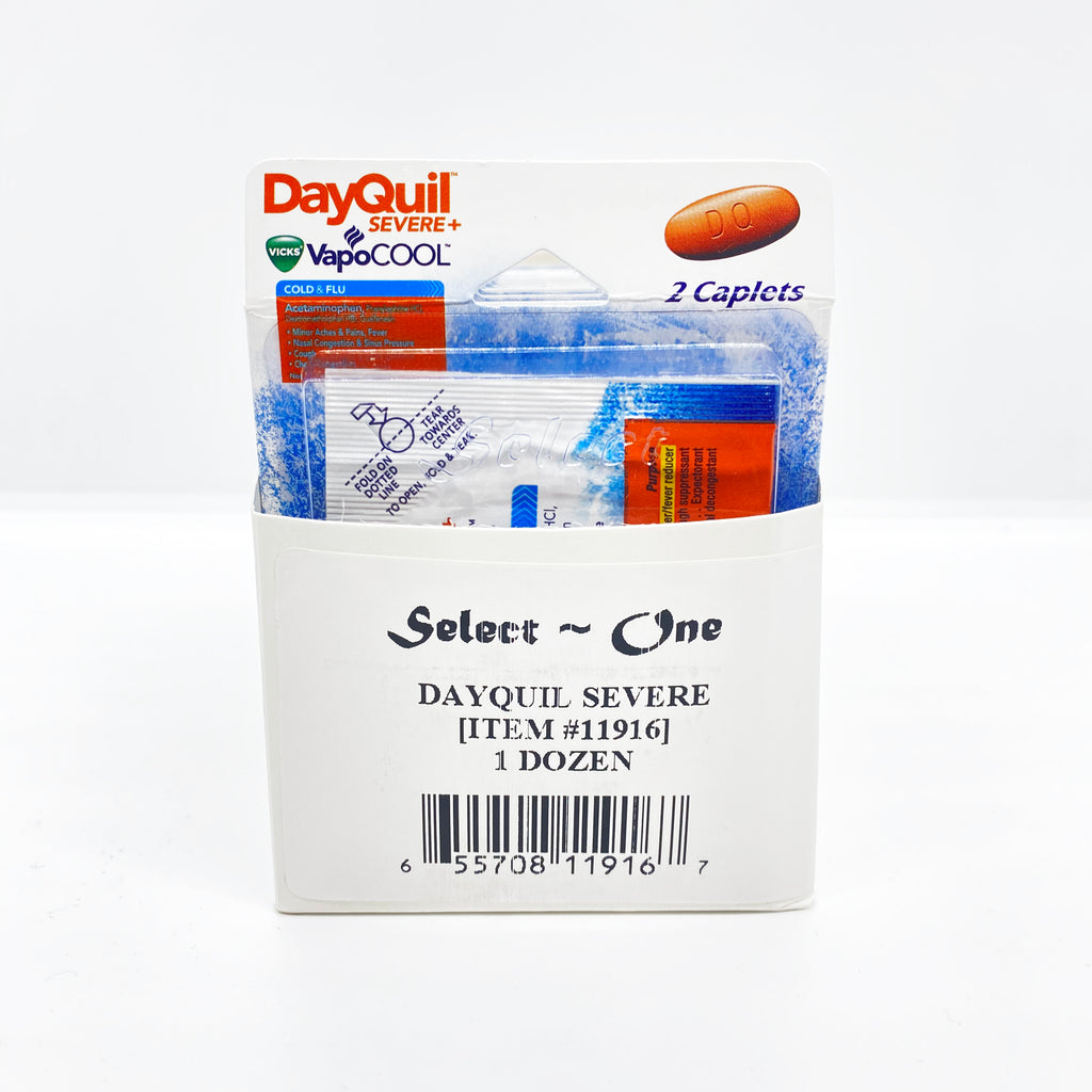 Blister Pack: Dayquil 2's (12CT)