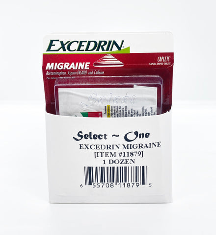 Blister Pack: Excedrin Migraine 2's (12CT)