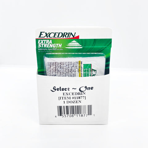 Blister Pack: Excedrin Extra Strength 2's (12CT)