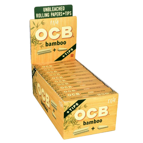 OCB Paper: Bamboo 1-1/4 + Tips