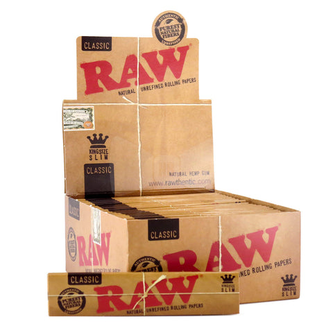 Raw Classic Papers: King Size Slim (50CT)