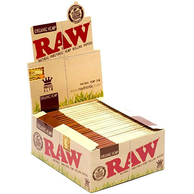 Raw Organic Hemp King Size Slim (50CT)